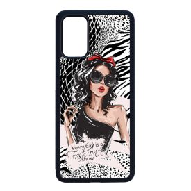 Fashion Show Girl Wild Beauty Csajos Allat mintas Samsung Galaxy S20 Plus tok