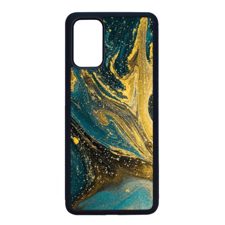 Golden Blue marvanyos marvany mintas Samsung Galaxy S20 Plus tok