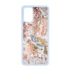 Pinkish and Gold marvanyos marvany mintas Samsung Galaxy S20 Plus tok