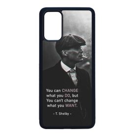 Tommy Shelby Change idezet peaky blinders Samsung Galaxy S20 Plus tok