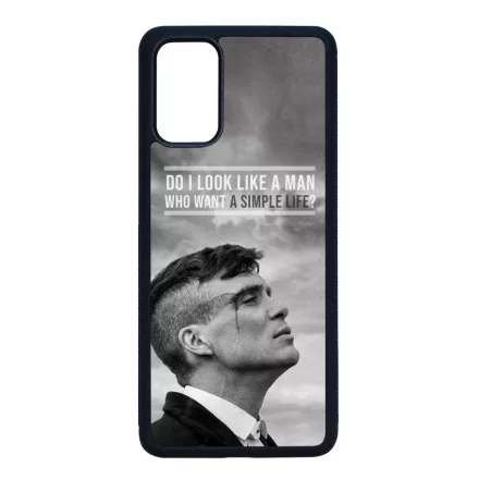 Tommy Shelby simple life idezet peaky blinders Samsung Galaxy S20 Plus tok
