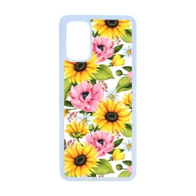 Napraforgo virag mintas Hello nyar Samsung Galaxy S20 Plus tok