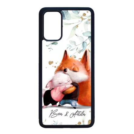 Kerd a neveddel - Nyuszi es Roka - osz Samsung Galaxy S20 Plus tok