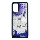 Kerd a neveddel BLUE kezilabda mintas Samsung Galaxy S20 Plus tok