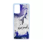 Kerd a neveddel BLUE kezilabda mintas Samsung Galaxy S20 Plus tok