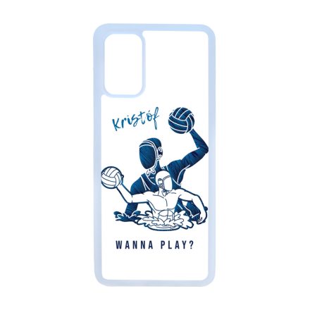 Blue For Him Vizilabda mintas Samsung Galaxy S20 Plus tok