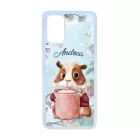 Kakaós hörcsög - Téli mintás Samsung Galaxy S20 Plus tok