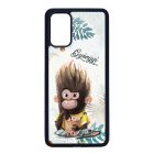 Kávés Maki - Téli mintás Samsung Galaxy S20 Plus tok