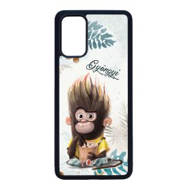 Kávés Maki - Téli mintás Samsung Galaxy S20 Plus tok