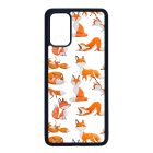 Rajzolt Róka mintás Samsung Galaxy S20 Plus tok