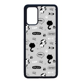 Mrrr Cuki Cica mintás Samsung Galaxy S20 Plus tok