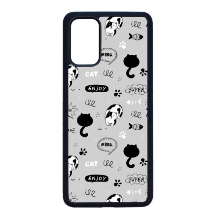 Mrrr Cuki Cica mintás Samsung Galaxy S20 Plus tok