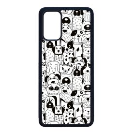 Aranyos kutya mintás Samsung Galaxy S20 Plus tok