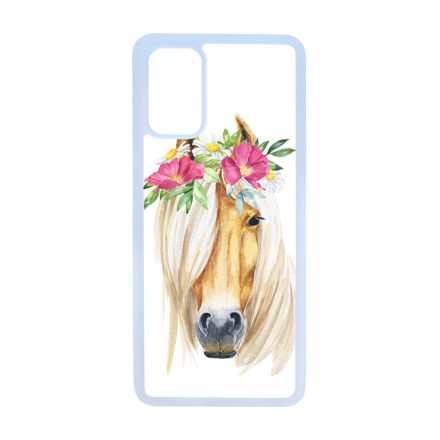 Csodaszép rajzolt lovas Samsung Galaxy S20 Plus tok