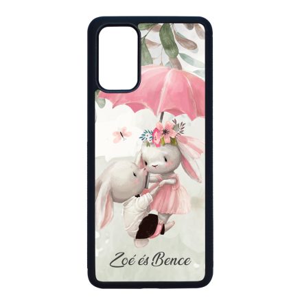 Neves cukisagok kollekcio Nyuszis Repulj velem Samsung Galaxy S20 Plus tok