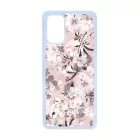 Puderpink tavaszi viragos Samsung Galaxy S20 Plus tok