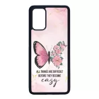 Pillango viragos motivacios Samsung Galaxy S20 Plus tok