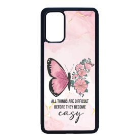 Pillango viragos motivacios Samsung Galaxy S20 Plus tok