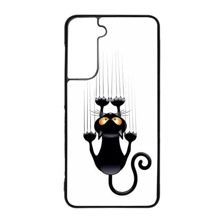 kapaszkodó macska macskás cica cicás Samsung Galaxy S21 FE tok