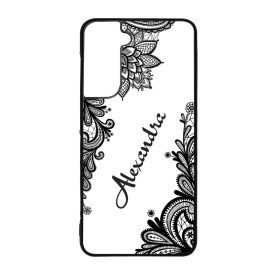 kérd a neveddel csipkés csajos Samsung Galaxy S21 FE tok