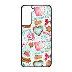 téli karácsonyi csajos mintás Samsung Galaxy S21 FE tok