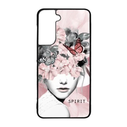 Spirit woman art tavaszi viragos Samsung Galaxy S21 FE tok