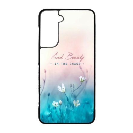 virágos tavaszi art Samsung Galaxy S21 FE tok