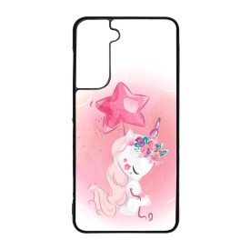 Tündéri unikornis unicorn egyszarvú Samsung Galaxy S21 FE tok