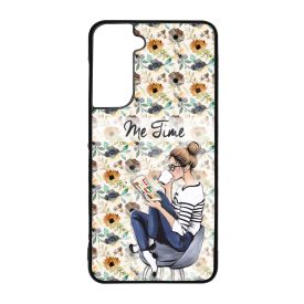 Én időm csajos őszi mintás Samsung Galaxy S21 FE tok