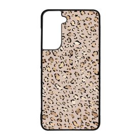Rose Gold Leopard Wild Beauty Animal Fashion Csajos Allat mintas Samsung Galaxy S21 FE tok