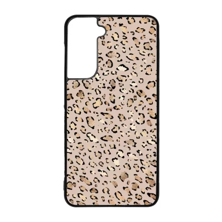 Rose Gold Leopard Wild Beauty Animal Fashion Csajos Allat mintas Samsung Galaxy S21 FE tok