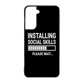 Installing social skills Antisocial Antiszocialis Meno Trendi Samsung Galaxy S21 FE tok