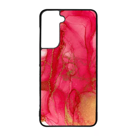 Carmen Gold marvanyos marvany mintas arany piros Samsung Galaxy S21 FE tok