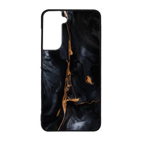 Black Gold marvanyos marvany mintas hatás Samsung Galaxy S21 FE tok