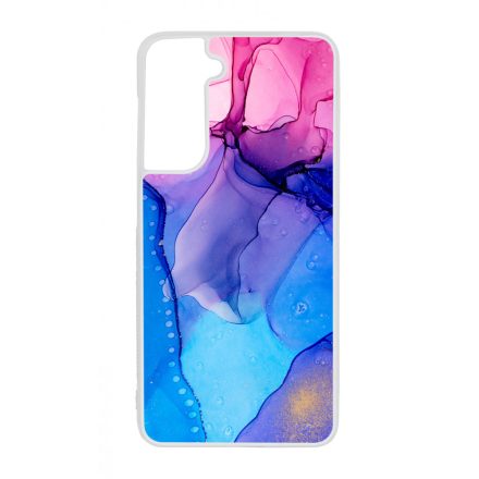 Blue Pink Gradient Ink kek rozsaszin marvanyos Samsung Galaxy S21 FE tok