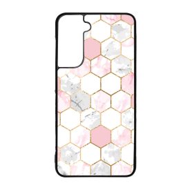 Geometric Rose Gold marvanyos marvany mintas Samsung Galaxy S21 FE tok