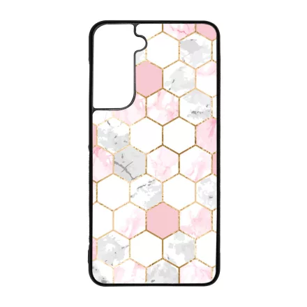 Geometric Rose Gold marvanyos marvany mintas Samsung Galaxy S21 FE tok