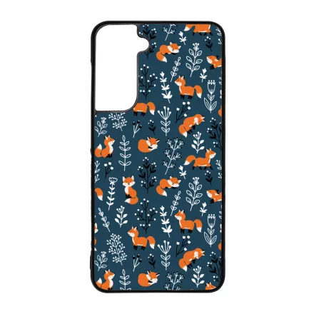 Cuki kis róka mintás Samsung Galaxy S21 FE tok