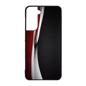 Silver Wave karbon mintás Samsung Galaxy S21 FE tok