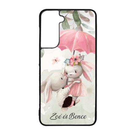 Neves cukisagok kollekcio Nyuszis Repulj velem Samsung Galaxy S21 FE tok