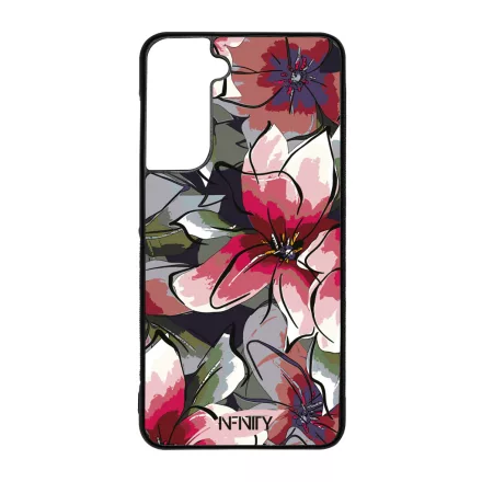 Csodaszép hatalmas virág Art Samsung Galaxy S21 FE tok
