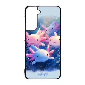 Axolotl család Samsung Galaxy S21 FE tok