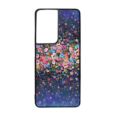 virágos tavaszi art Samsung Galaxy S21 Ultra tok