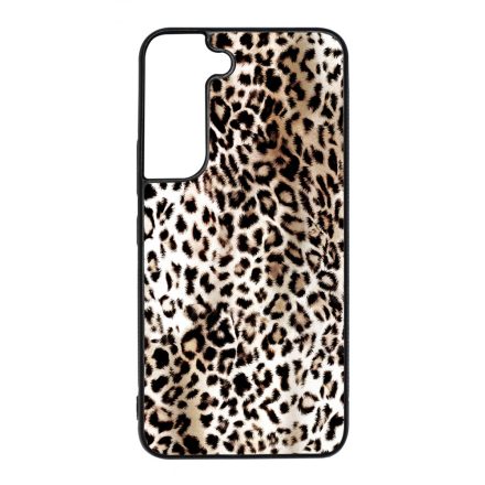Natural Leopard Wild Beauty Animal Fashion Csajos Allat mintas Samsung Galaxy S22 tok