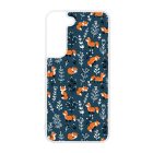 Cuki kis róka mintás Samsung Galaxy S22 tok