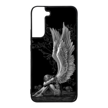 angyal angyalos fekete bukott Samsung Galaxy S22 Plus tok