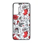 téli karácsonyi mintás textúra Samsung Galaxy S23 tok