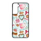 téli karácsonyi csajos mintás Samsung Galaxy S23 tok