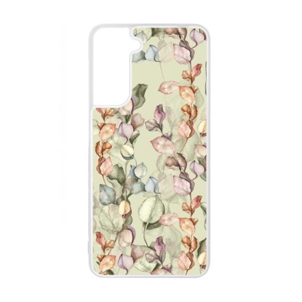 Vintage Ősz virág mintás Samsung Galaxy S23 tok