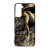Luxury Golden Black marvanyos marvany mintas Samsung Galaxy S23 tok